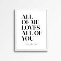 Poster “All of me”